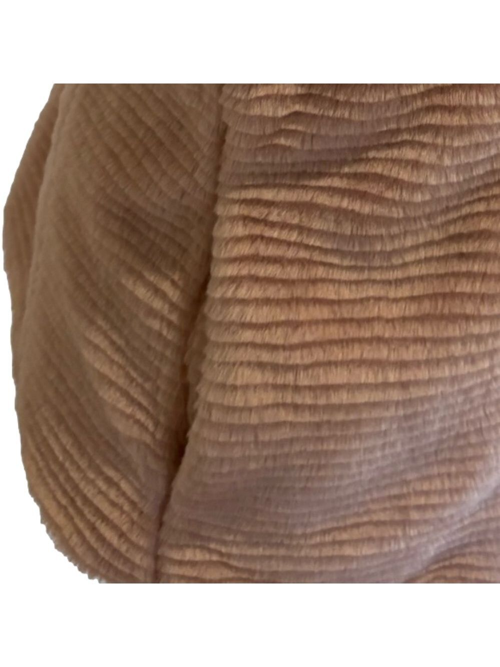Y2K BLUSH PINK MOBWIFE FAUX FUR RIBBED FITTED REVERSIBLE VEST LIZ CLAIBORNE LP - Picture 11 of 17